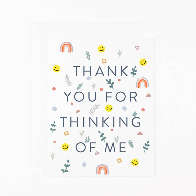 Thank You for Thinking of Me Card Cards Dear Hancock Paper Skyscraper Gift Shop Charlotte