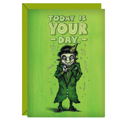 Today is Your Day Birthday | Birthday Card Cards Bald Guy Greetings Paper Skyscraper Gift Shop Charlotte