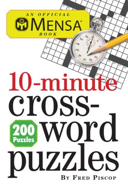 10-Minute Crossword Puzzles BOOK Hachette  Paper Skyscraper Gift Shop Charlotte