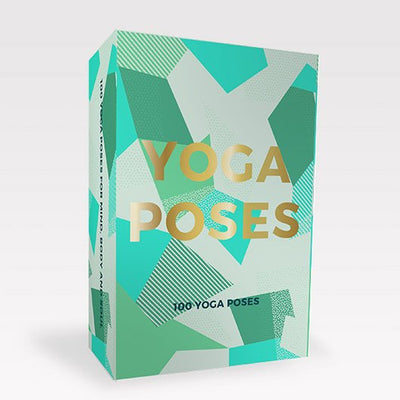 100 Yoga Poses Cards Wellness Gift Republic  Paper Skyscraper Gift Shop Charlotte