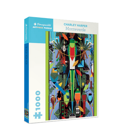 1000 Piece Jigsaw Puzzle | Charley Harper Monteverde Puzzles Pomegranate  Paper Skyscraper Gift Shop Charlotte