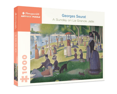 1000 Piece Jigsaw Puzzle | Georges Seurat A Sunday on La Grande Jatte Puzzles Pomegranate  Paper Skyscraper Gift Shop Charlotte