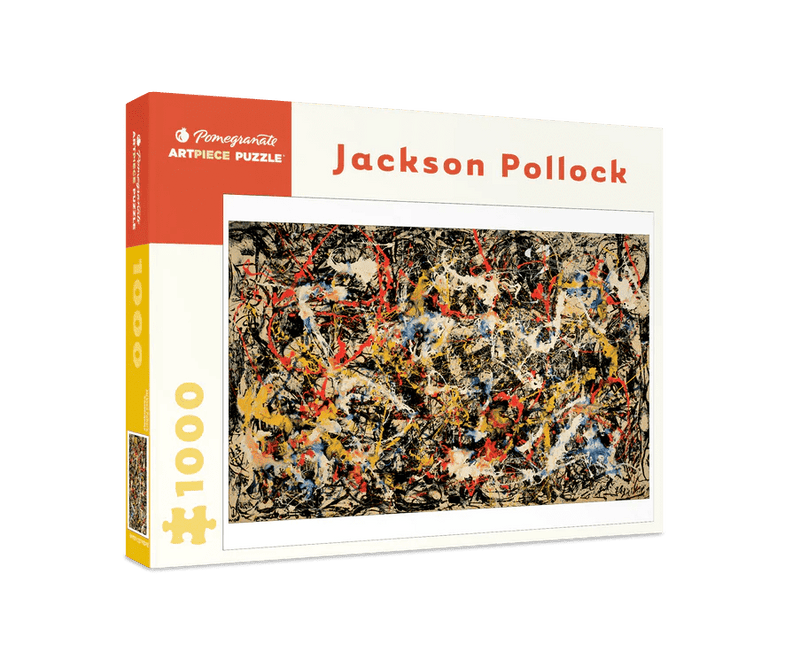 1000 Piece Jigsaw Puzzle |  Jackson Pollock: Convergence Jigsaw Puzzles Pomegranate  Paper Skyscraper Gift Shop Charlotte