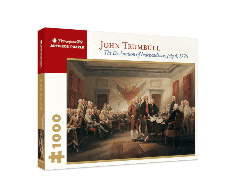 1000 Piece Jigsaw Puzzle | John Trumbull The Declaration of Independence Puzzles Pomegranate  Paper Skyscraper Gift Shop Charlotte