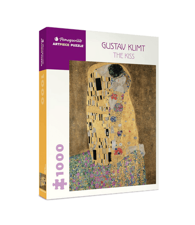 1000 Piece Jigsaw Puzzle | Klimt: The Kiss Jigsaw Puzzles Pomegranate  Paper Skyscraper Gift Shop Charlotte