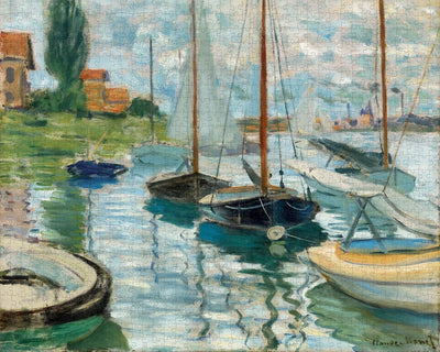 1000 Piece Jigsaw Puzzle | Monet: Sailboats jigsaw puzzles Pomegranate  Paper Skyscraper Gift Shop Charlotte