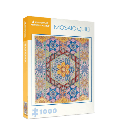 1000 Piece Jigsaw Puzzle | Mosaic Quilt Puzzles Pomegranate  Paper Skyscraper Gift Shop Charlotte