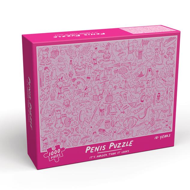 1000 Piece Jigsaw Puzzle | Penis Puzzles Bubblegum Stuff  Paper Skyscraper Gift Shop Charlotte