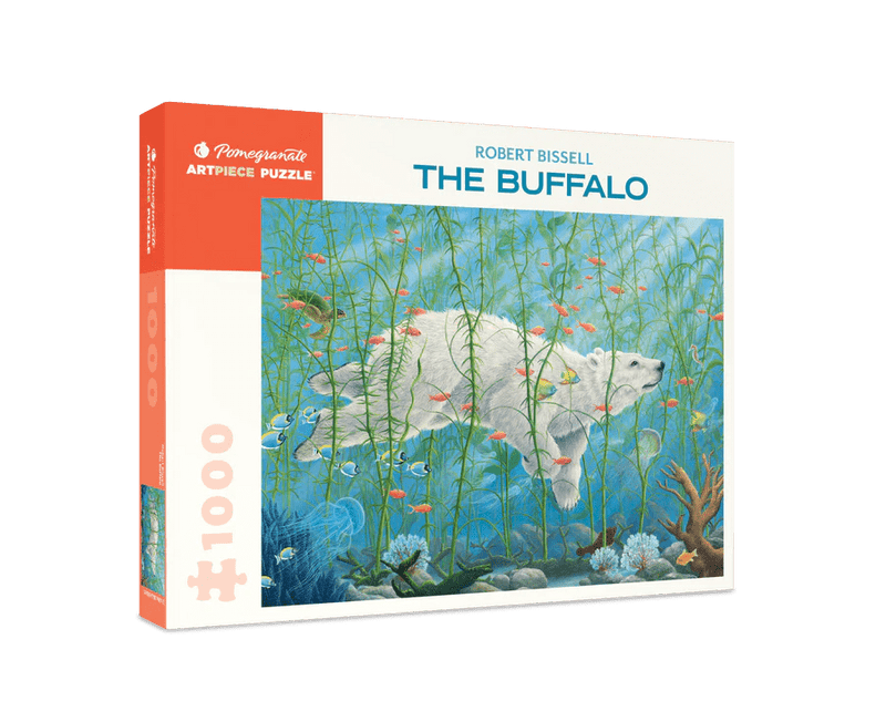 1000 Piece Jigsaw Puzzle | Robert Bissell The Buffalo Puzzles Pomegranate  Paper Skyscraper Gift Shop Charlotte