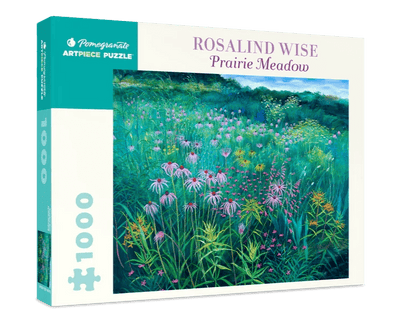 1000 Piece Jigsaw Puzzle | Rosalind Wise: Prairie Meadow jigsaw puzzles Pomegranate  Paper Skyscraper Gift Shop Charlotte