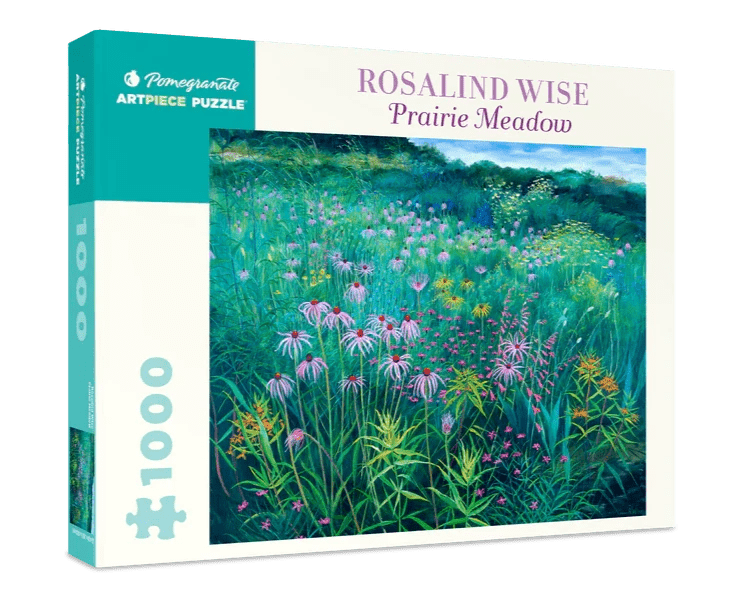 1000 Piece Jigsaw Puzzle | Rosalind Wise: Prairie Meadow jigsaw puzzles Pomegranate  Paper Skyscraper Gift Shop Charlotte