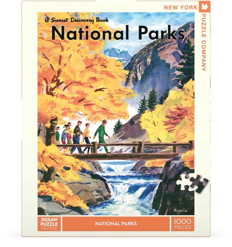 1000 Piece Jigsaw Puzzle |Sunset National Parks Jigsaw Puzzles New York Puzzle Company  Paper Skyscraper Gift Shop Charlotte