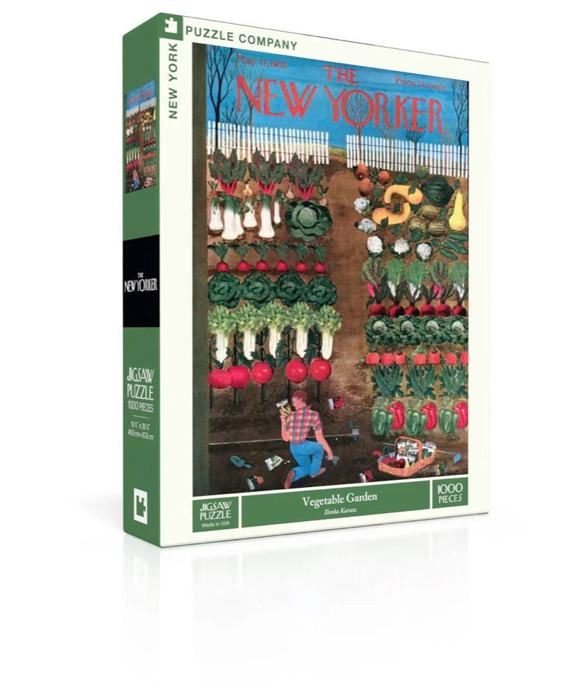 1000 Piece Jigsaw Puzzle | Vegetable Garden Jigsaw Puzzles New York Puzzle Company  Paper Skyscraper Gift Shop Charlotte