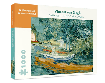 1000 Piece Jigsaw Puzzle | Vincent van Gogh Bank of the Oise at Auvers Puzzles Pomegranate  Paper Skyscraper Gift Shop Charlotte