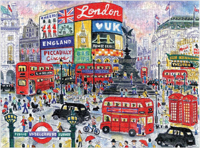 1000 Piece | Micheal Storrings London Puzzle | Galison Fun Chronicle  Paper Skyscraper Gift Shop Charlotte