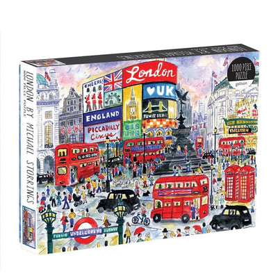 1000 Piece | Micheal Storrings London Puzzle | Galison Fun Chronicle  Paper Skyscraper Gift Shop Charlotte