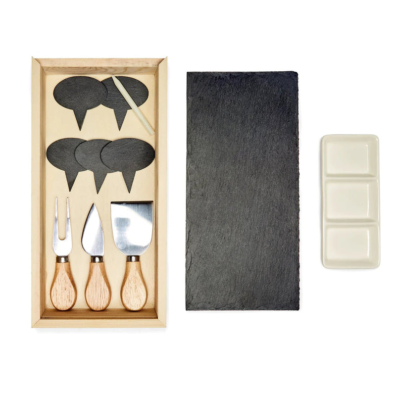 12 Piece Charcuterie Set Kitchen Kikkerland  Paper Skyscraper Gift Shop Charlotte