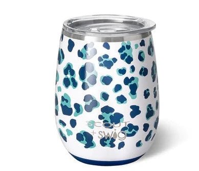 14 oz. Stemless Wine | SCOUT Cool Cat Drinkware Swig  Paper Skyscraper Gift Shop Charlotte