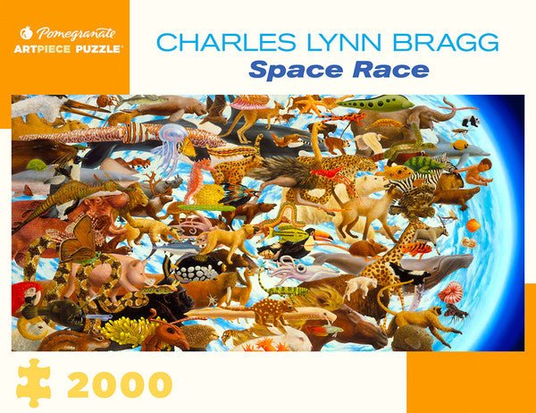 2000 Piece Jigsaw Puzzle | Charles Lynn Bragg Space Race Puzzles Pomegranate  Paper Skyscraper Gift Shop Charlotte