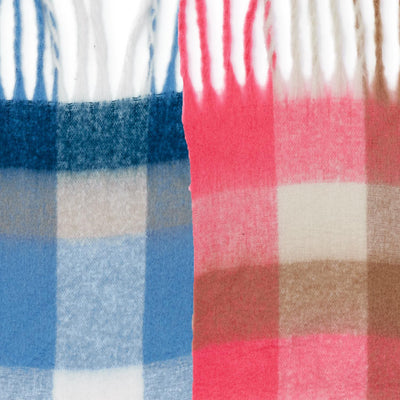 Ultra Soft Brushed Plaid Scarves | Assorted Accessories + Apparel Two's Company  Paper Skyscraper Gift Shop Charlotte