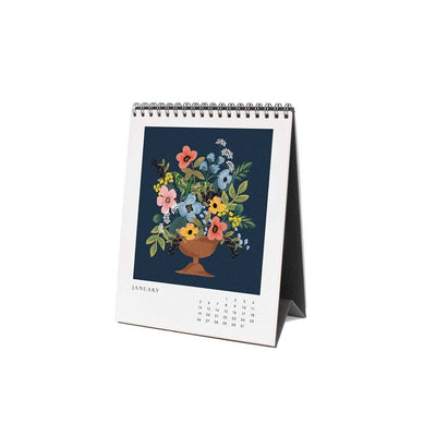 2025 |  Flower Studies Desk Calendar  Rifle Paper Co  Paper Skyscraper Gift Shop Charlotte