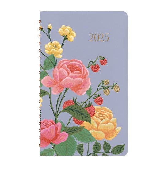 2025 | Roses 12-Month Spiral Pocket Planner  Rifle Paper Co  Paper Skyscraper Gift Shop Charlotte