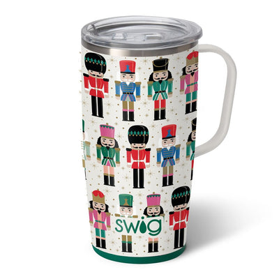 22oz | Classic Nutcracker Travel Mug Drinkware Swig  Paper Skyscraper Gift Shop Charlotte