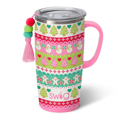 22oz | Cookie Jar Travel Mug Drinkware Swig  Paper Skyscraper Gift Shop Charlotte