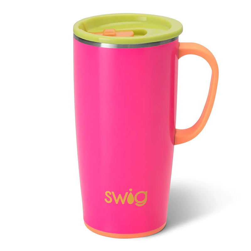 22oz | Tutti Frutti Travel Mug Drinkware Swig  Paper Skyscraper Gift Shop Charlotte