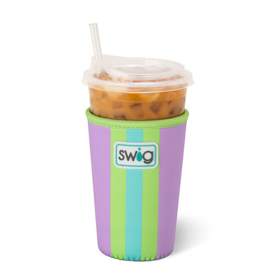 22oz | Ultra Violet Iced Cup Coolie Drinkware Swig  Paper Skyscraper Gift Shop Charlotte