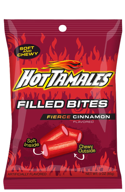 Hot Tamales Filled Bites 3oz Bag Food - Chocolates & Candy Grandpa Joe's Paper Skyscraper Gift Shop Charlotte