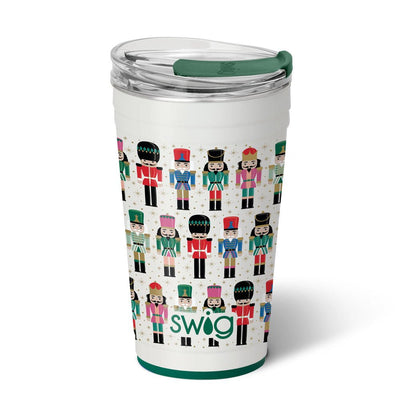 24 Oz | Classic Nutcracker Party Cup Drinkware Swig  Paper Skyscraper Gift Shop Charlotte