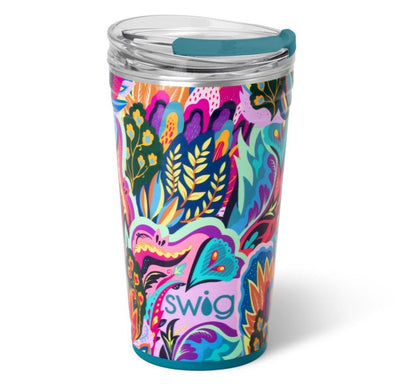 (24oz) | Bazaar Party Cup Drinkware Swig  Paper Skyscraper Gift Shop Charlotte