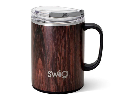 (24oz) | Bourbon Barrel Large Camper Mug Drinkware Swig  Paper Skyscraper Gift Shop Charlotte