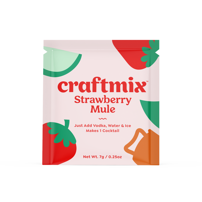 Strawberry Mule Mixer - Single Packets / Caddy Refills Food - Drink Mixers Craftmix  Paper Skyscraper Gift Shop Charlotte