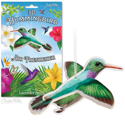 3-D Hummingbird Air Freshener  Accoutrements  Paper Skyscraper Gift Shop Charlotte