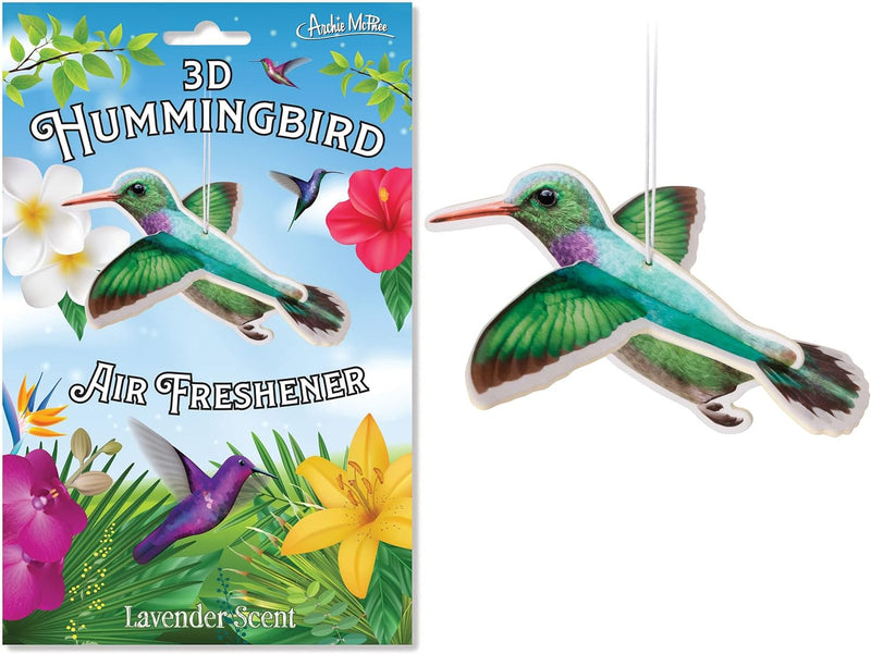 3-D Hummingbird Air Freshener  Accoutrements  Paper Skyscraper Gift Shop Charlotte