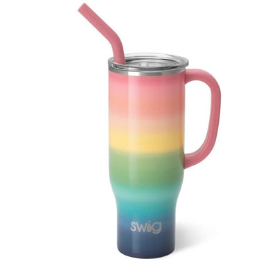 (30 Oz) | Sunset Mega Mug Drinkware Swig  Paper Skyscraper Gift Shop Charlotte