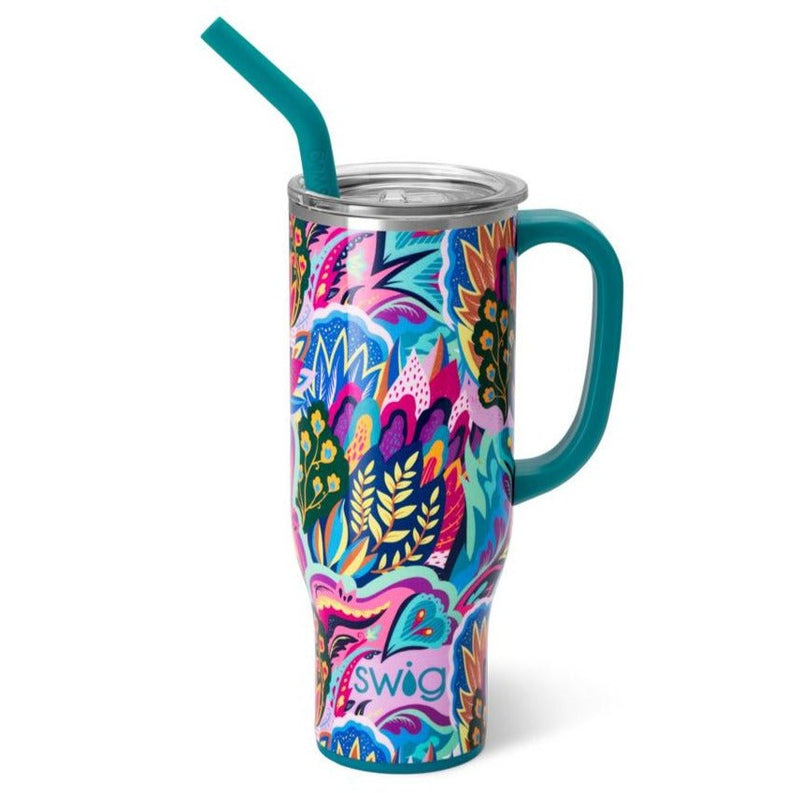 (30oz) | Bazaar Mega Mug Drinkware Swig  Paper Skyscraper Gift Shop Charlotte