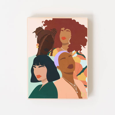 Sister Squad Set of 15 Blank Note Cards Cards Be Rooted  Paper Skyscraper Gift Shop Charlotte