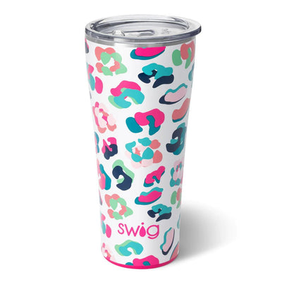 32oz Tumbler | Party Animal Drinkware Swig  Paper Skyscraper Gift Shop Charlotte