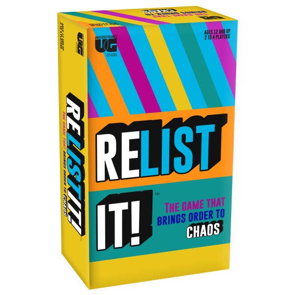 ReList It - Fast-Paced Card Game Games University Games  Paper Skyscraper Gift Shop Charlotte