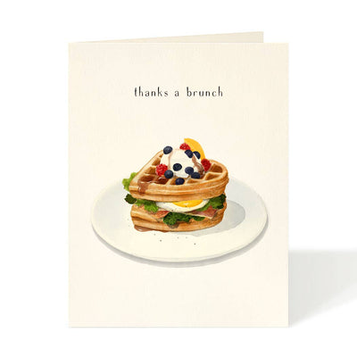 Thanks a Brunch -- Thank You Card Cards Felix Doolittle Paper Skyscraper Gift Shop Charlotte