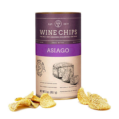 3oz Asiago Wine Chips  Wine Chips  Paper Skyscraper Gift Shop Charlotte