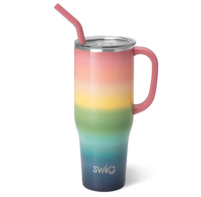 (40 Oz) | Sunset Mega Mug Drinkware Swig  Paper Skyscraper Gift Shop Charlotte