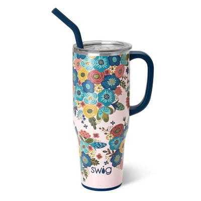 (40oz) | Bella Rosa Mega Mug Drinkware Swig  Paper Skyscraper Gift Shop Charlotte