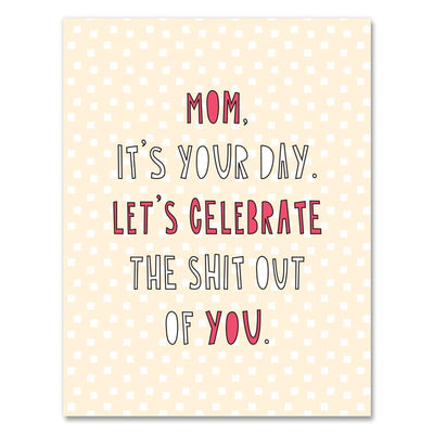 Celebrate Mom | A2 card Cards Near Modern Disaster  Paper Skyscraper Gift Shop Charlotte