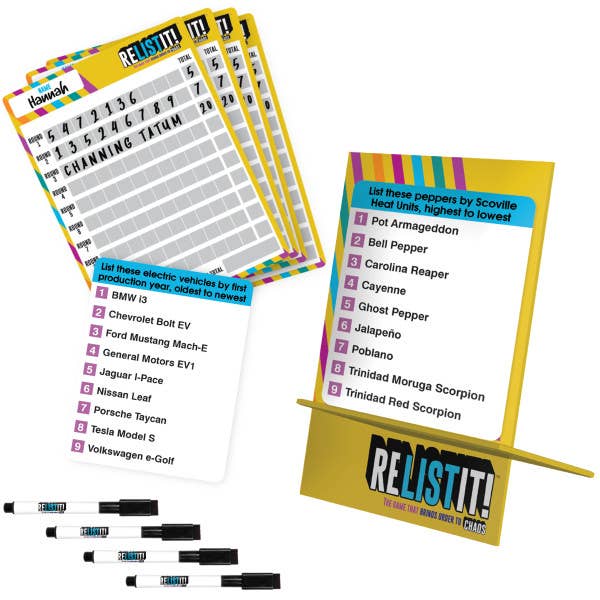 ReList It - Fast-Paced Card Game Games University Games  Paper Skyscraper Gift Shop Charlotte