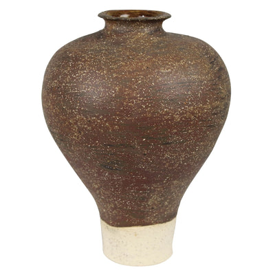 Umbria Narrow Bottom Vase | Ceramic, Brown Home Decor HomArt  Paper Skyscraper Gift Shop Charlotte