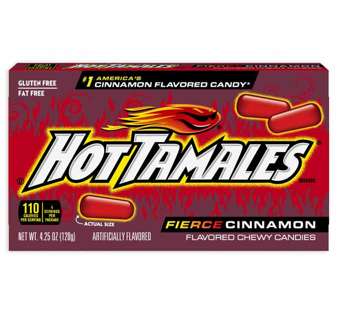 Hot Tamales Fierce Cinnamon Food - Chocolates & Candy Grandpa Joe&